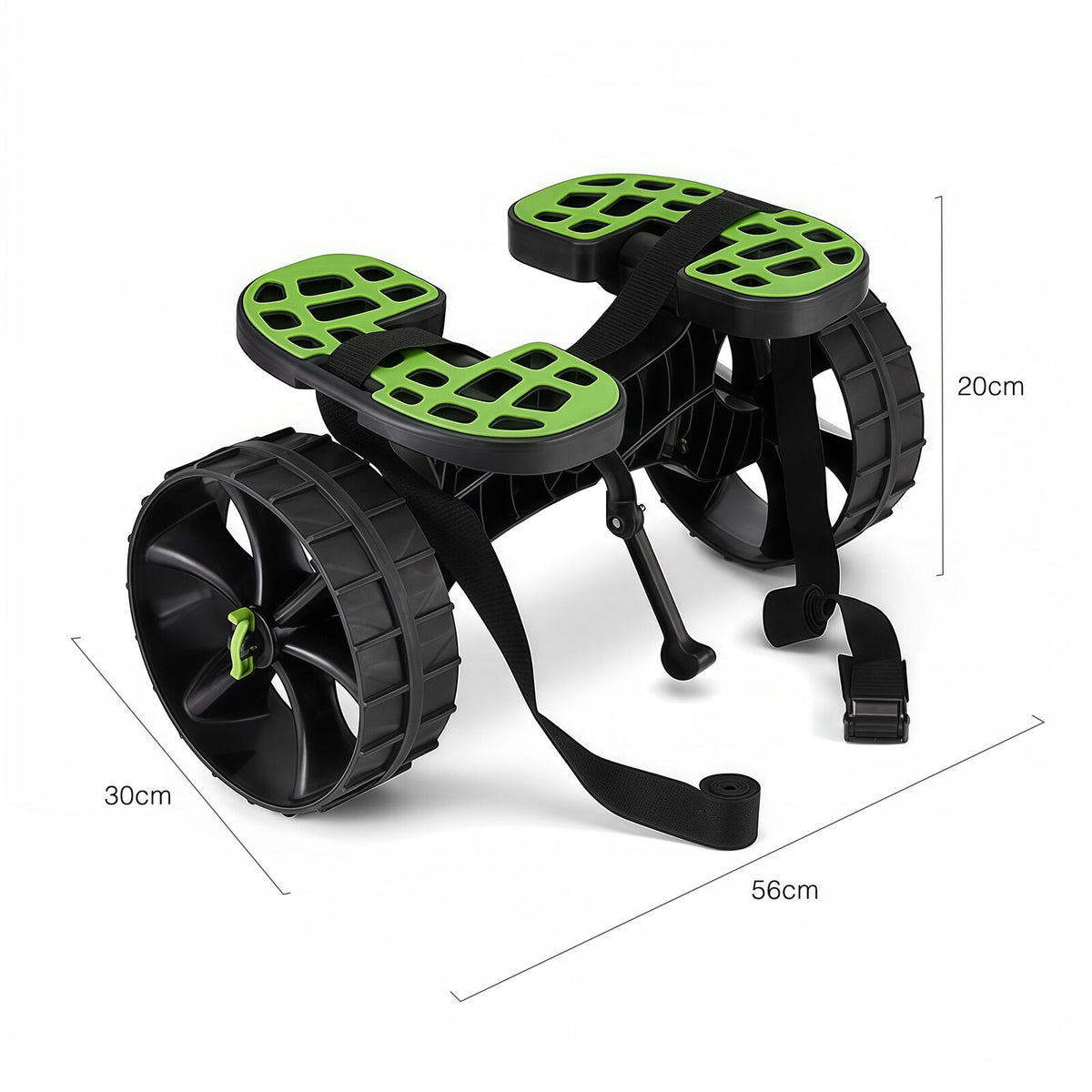 Adjustable Kayak & Canoe Cart Trolley, All Terrain Puncture-Free Wheels, Adjustable Straps, Lightweight yet Heavy Duty Frame Roller
