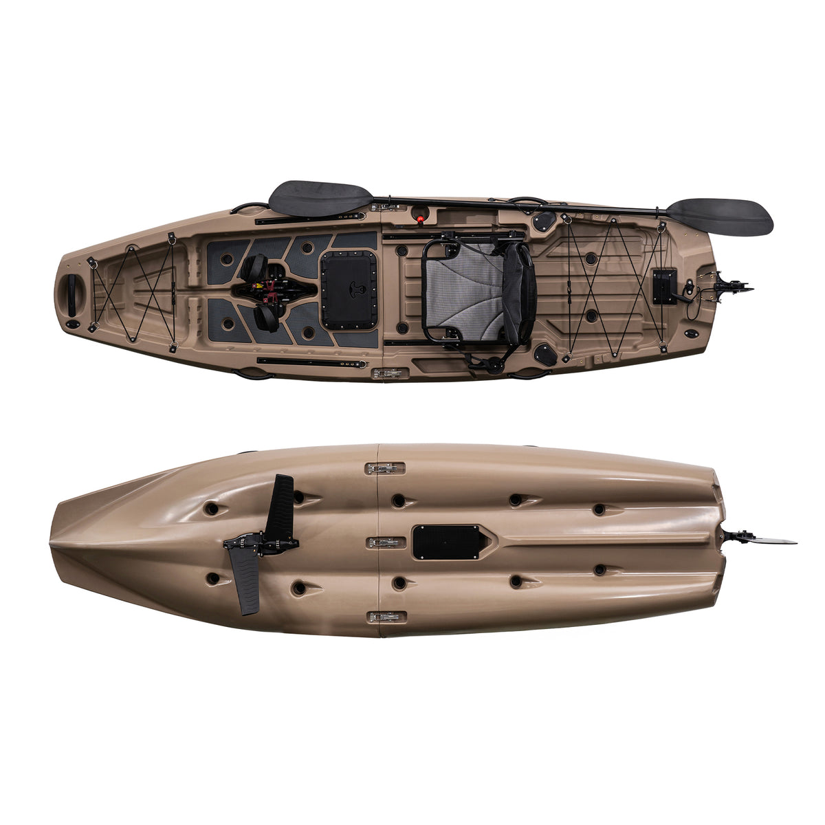 Modular Pedal Drive Fishing Kayak Canoe Boat for Saltwater Freshwater