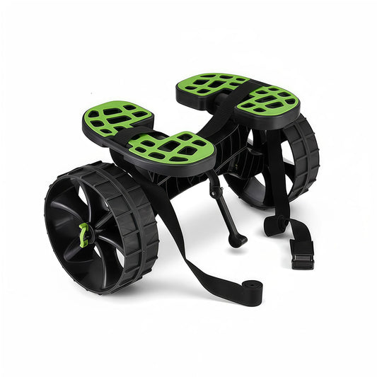 Adjustable Kayak & Canoe Cart Trolley, All Terrain Puncture-Free Wheels, Adjustable Straps, Lightweight yet Heavy Duty Frame Roller