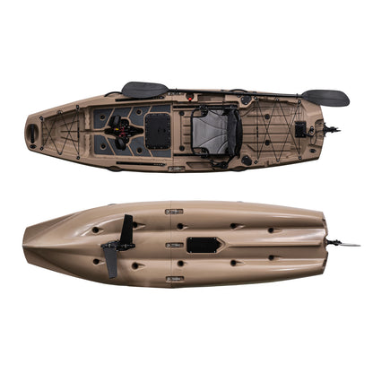 Modular Pedal Drive Fishing Kayak Canoe Boat for Saltwater Freshwater 
