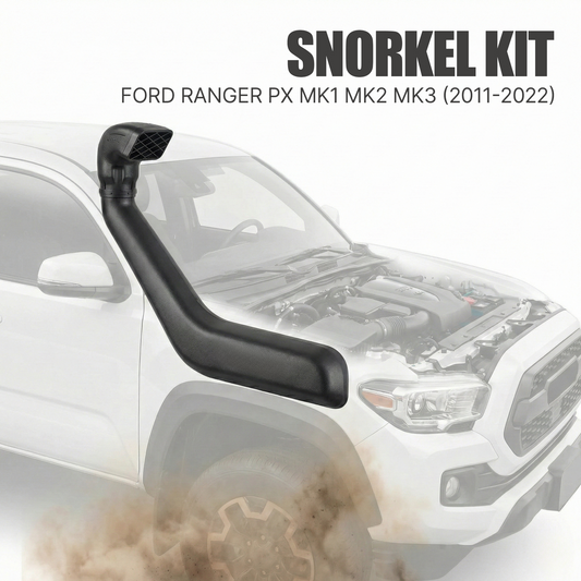 Snorkel Kit for Ford Ranger PX (2011-2015) - Fits XL XLS XLT Wildtrak | 2.2L & 3.2L Turbo Diesel | UV-Resistant Air Intake System