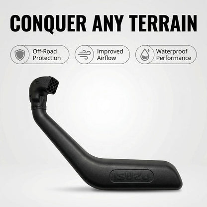 Snorkel Kit for Isuzu D-Max (2020-Current Models) - UV Resistant Air Intake 3rd Gen RG Series, High-Flow Water Crossing & Off-Road Engine Protection